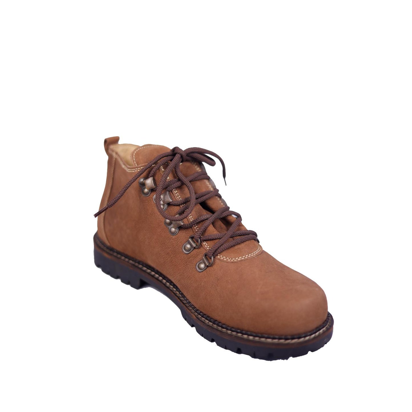 Pure Leather Boots in Classic Tan Brown Finish