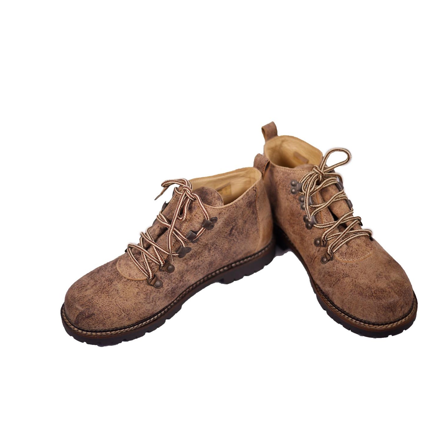 Pure Leather Boots in Classic Tan Brown Finish