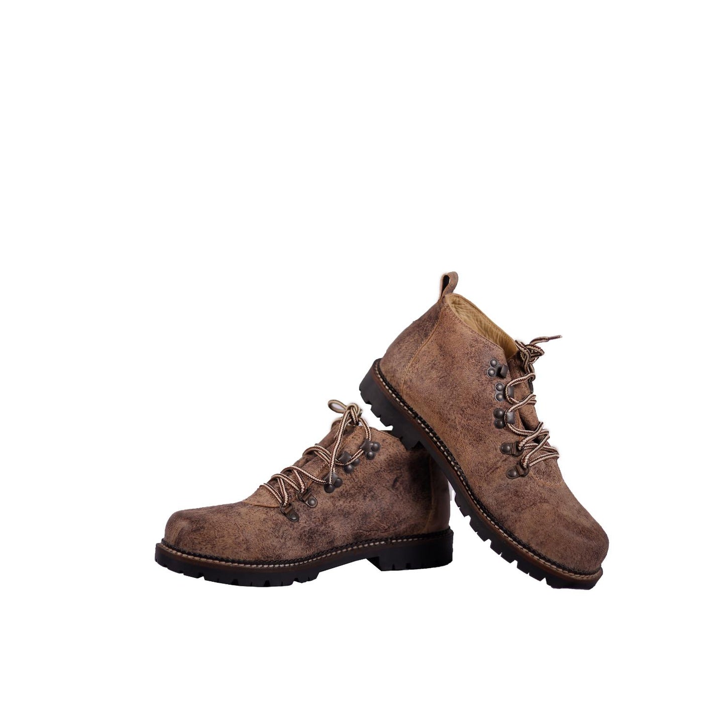Pure Leather Boots in Classic Tan Brown Finish