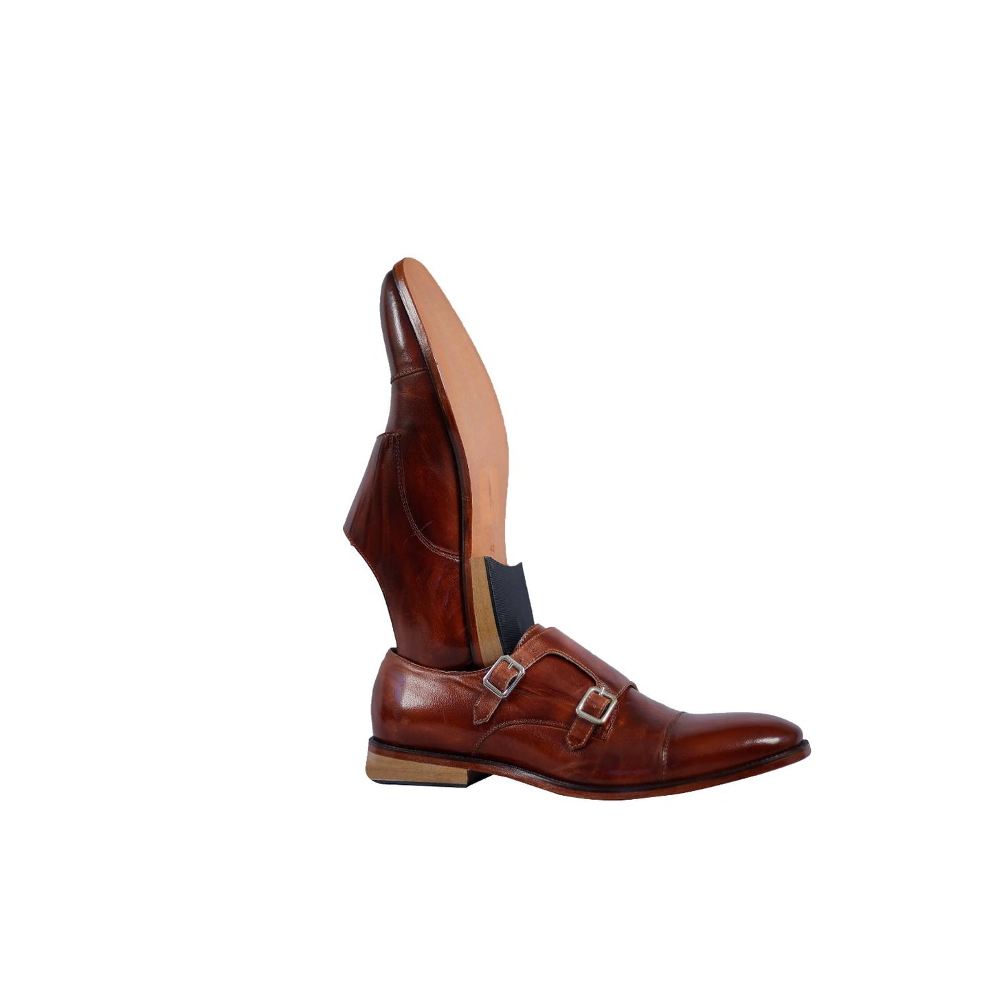 Classic Antik Brown Leather Formal Shoes for Men