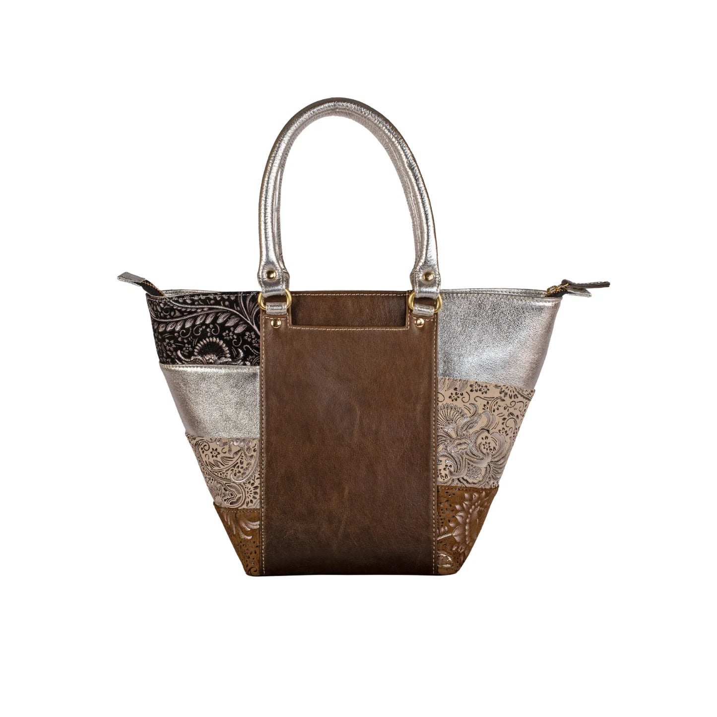Helena Shoulder Bag (OLIVE - SILVER - BLACK -BROWN - BRIGHT WHITE)