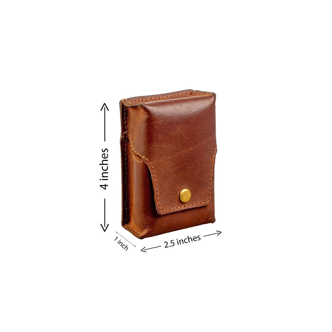 Cigarette Case Vintage Brown
