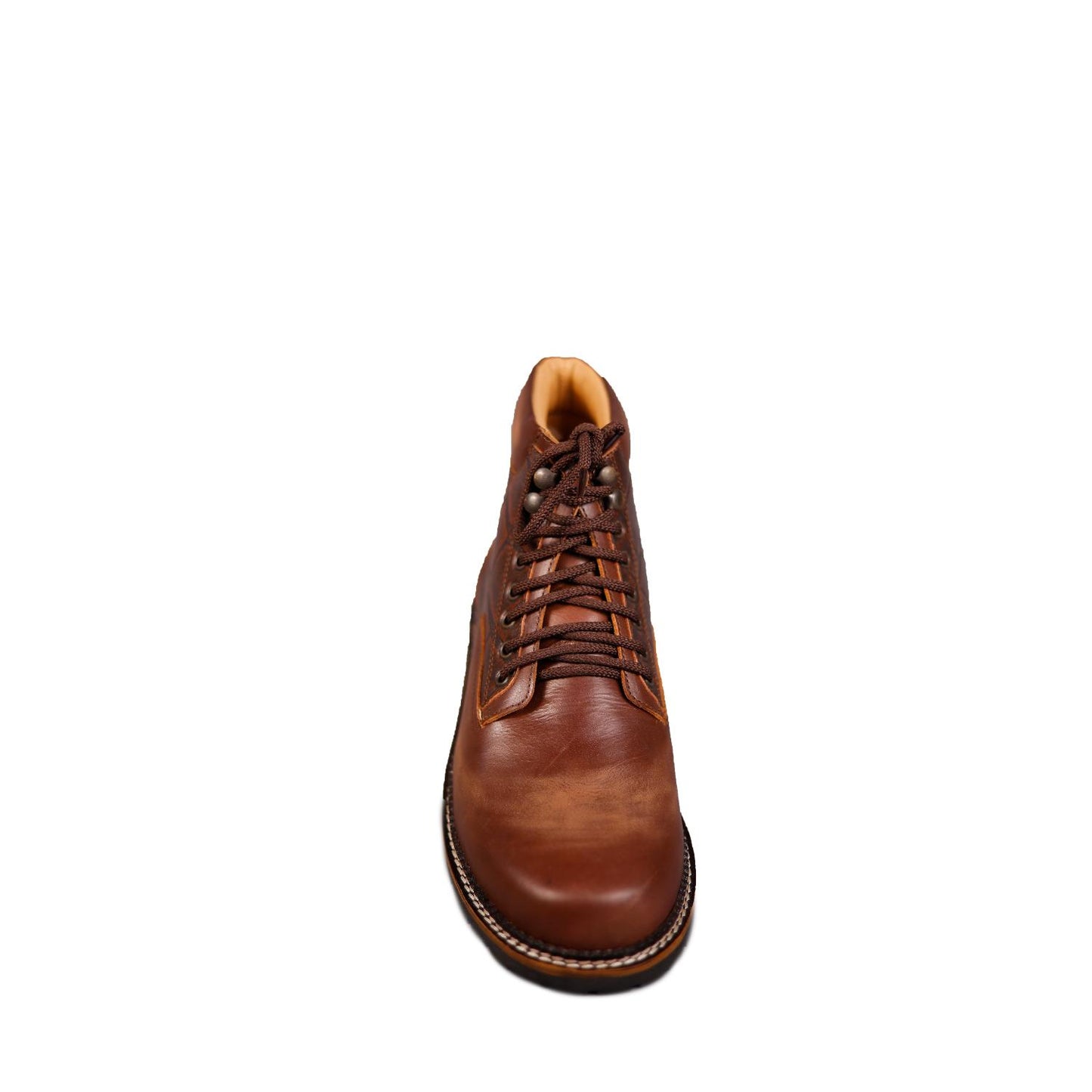 Leather Brown Boots for Men with Premium Finish