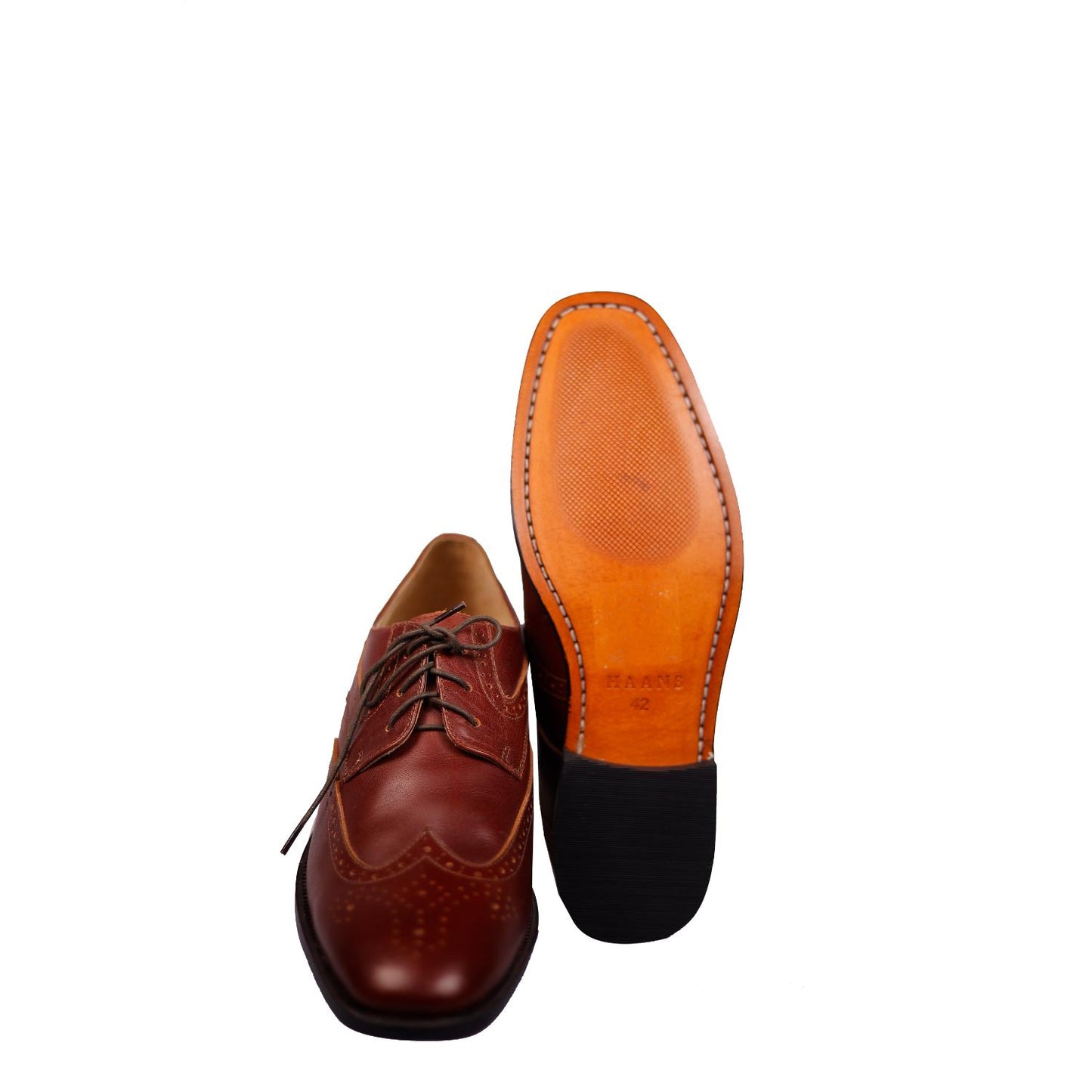 Genuine Leather Cherry Brown Formal Shoes