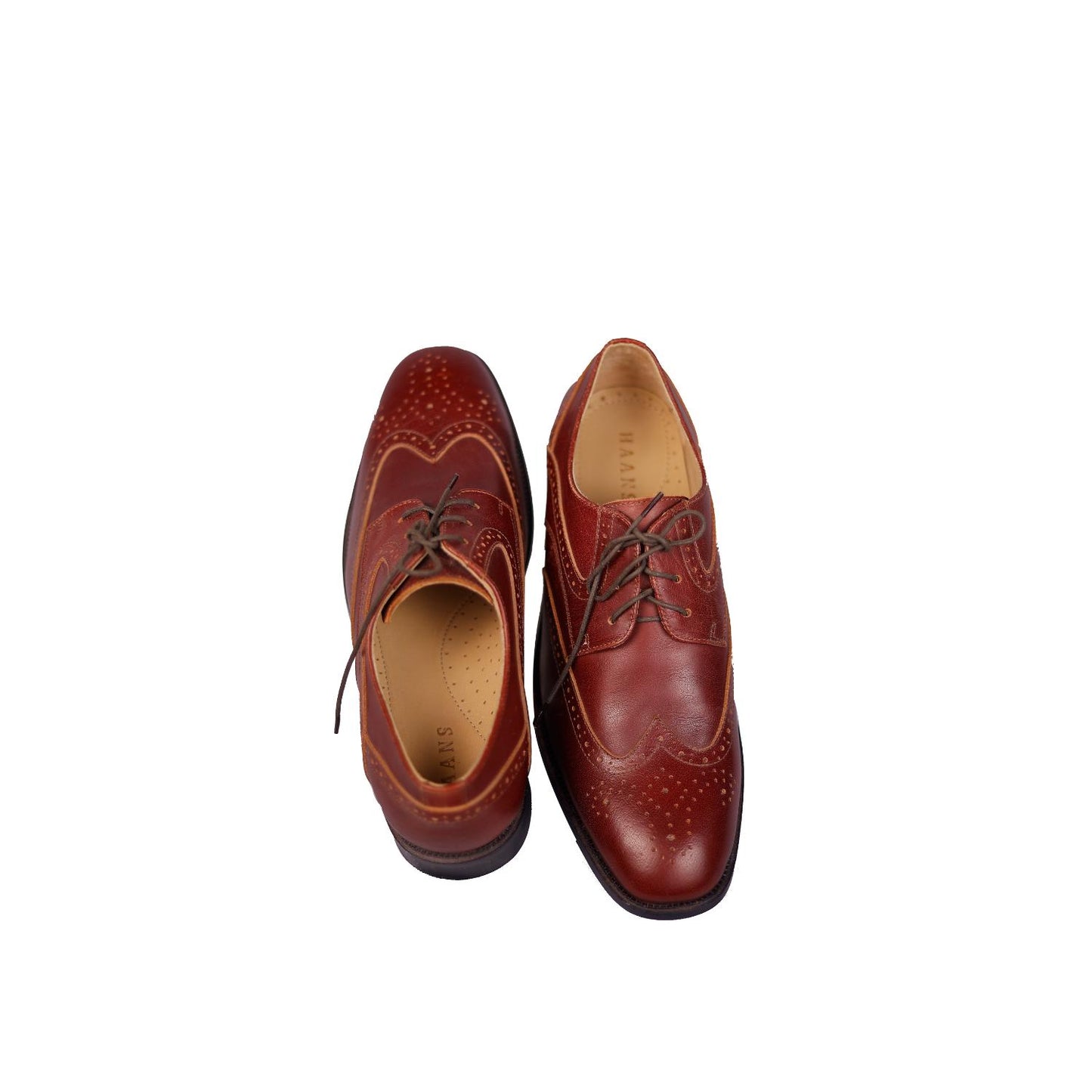 Genuine Leather Cherry Brown Formal Shoes