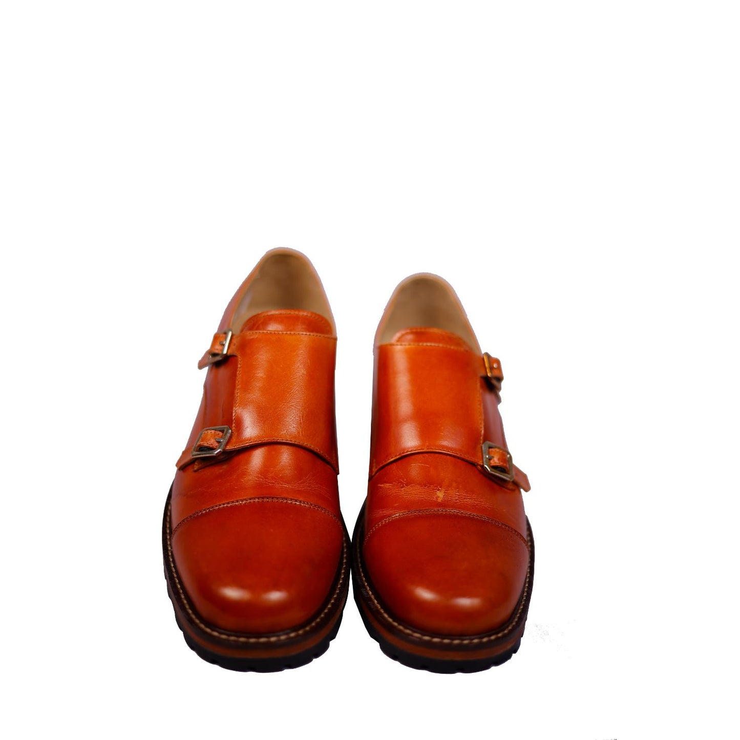 Rust Men’s Casual Dress Shoes - Luxury Leather Finish