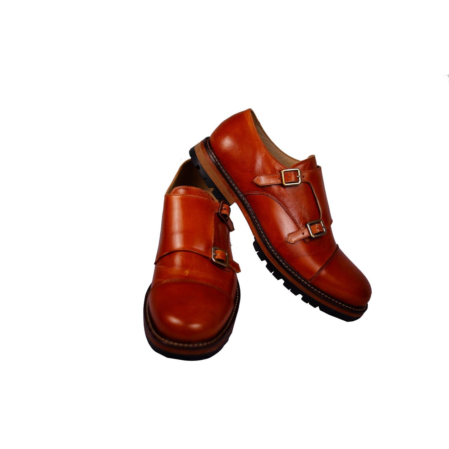 Rust Men’s Casual Dress Shoes - Luxury Leather Finish