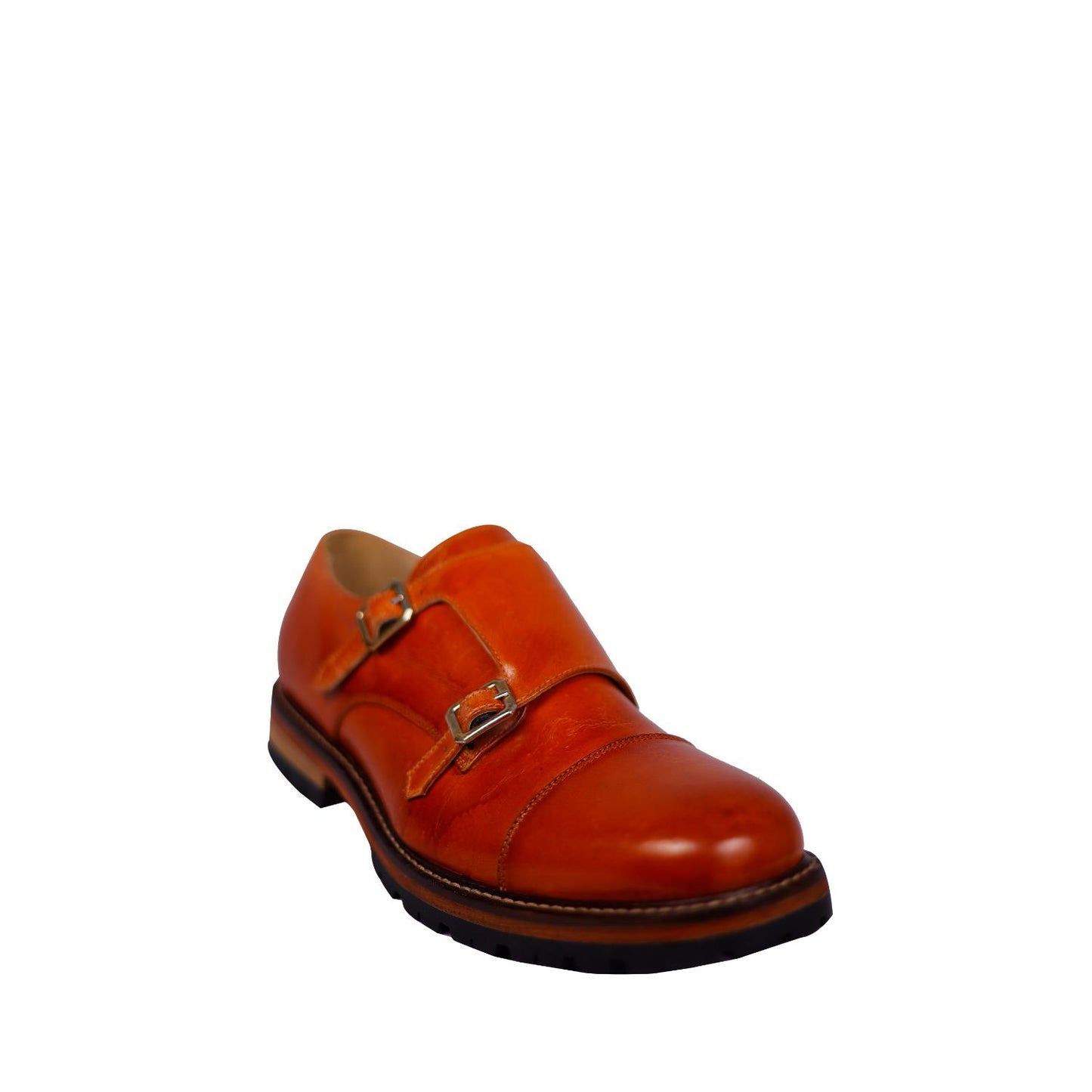 Rust Men’s Casual Dress Shoes - Luxury Leather Finish