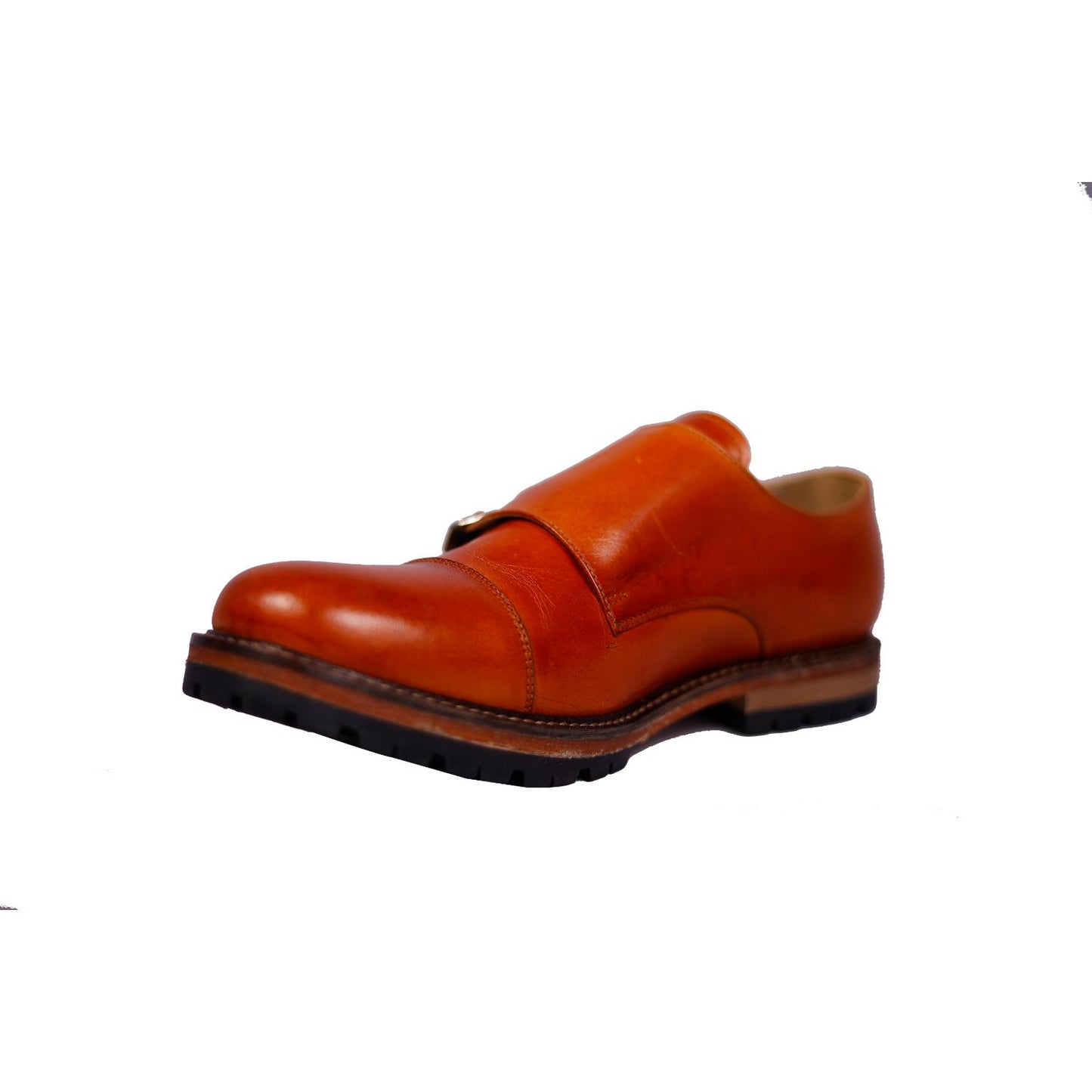 Rust Men’s Casual Dress Shoes - Luxury Leather Finish