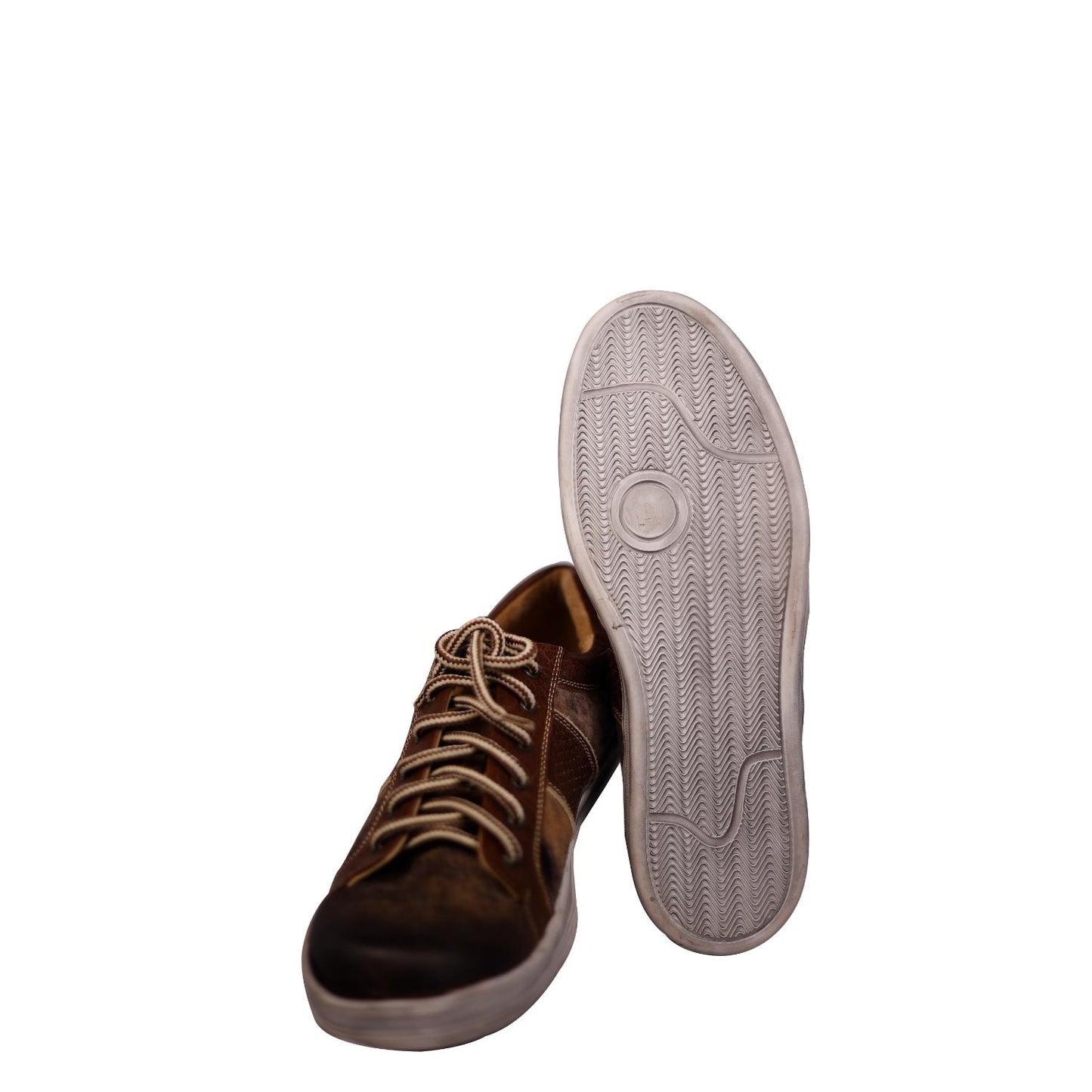 Sophisticated Brown Leather Lace Up Shoes