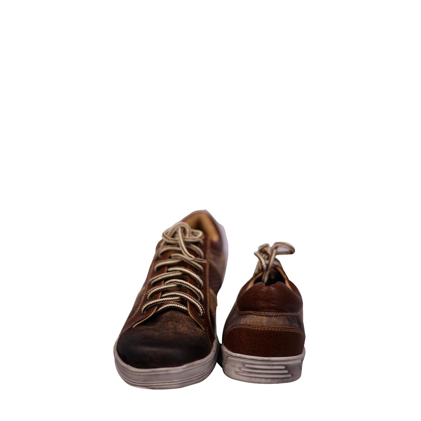Sophisticated Brown Leather Lace Up Shoes