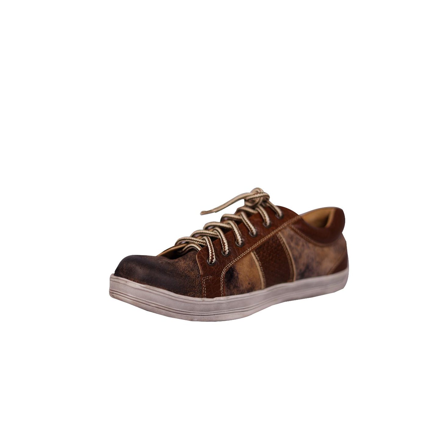 Sophisticated Brown Leather Lace Up Shoes