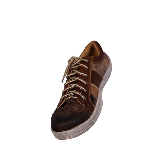 Sophisticated Brown Leather Lace Up Shoes
