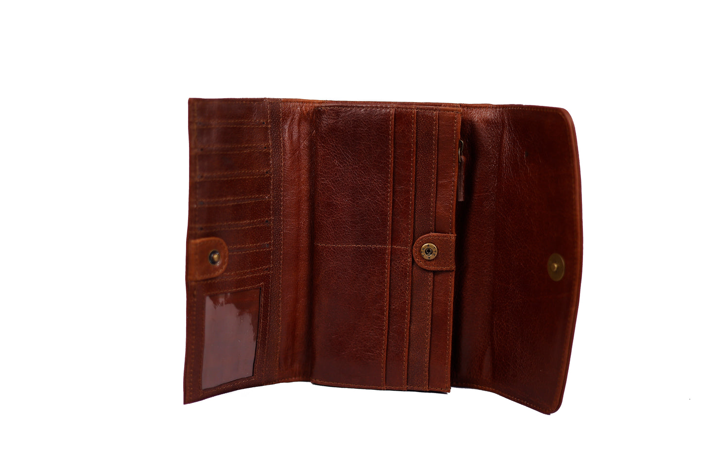 Saddle clutch Dusky Brown
