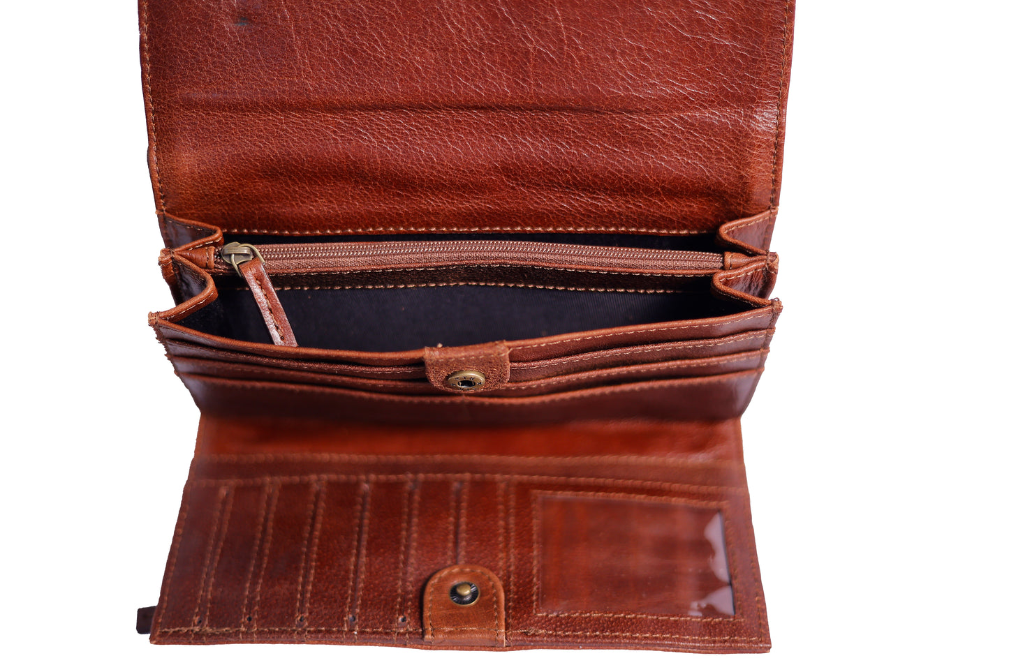 Saddle clutch Dusky Brown