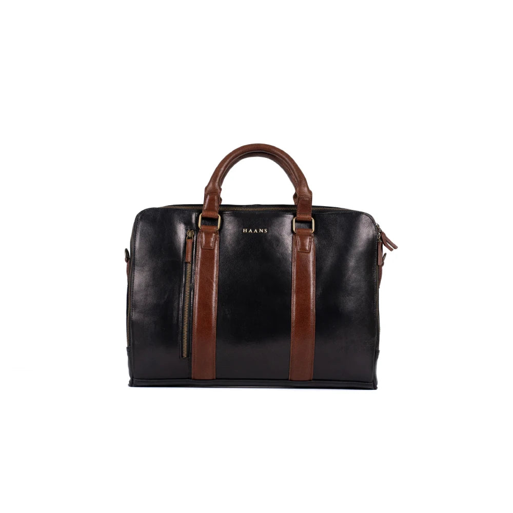 Workbag Atlier - Black/Dusky Brown